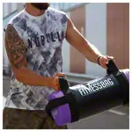 Gymstick Fitnessbag, 10 kg, purple,  22,5x55 cm