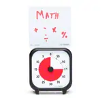 Time Timer Table Clock with acoustic signal, small, 7,5x7,5 cm