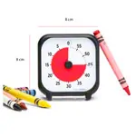 Time Timer Table Clock with acoustic signal, small, 7,5x7,5 cm
