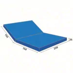 Soft floor mat RG 20, 300x200x25 cm, foldable