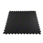 PAVIGYM fitness floor for the Endurance weight room, 100x100x0.7 cm, black