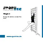 Wall bars combination, complete, 3-pcs.