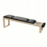 NOHrD Abdominal and Back Trainer Triatrainer, oak, pleather