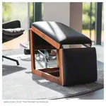 Image shows NOHrD Abdominal and Back Trainer Triatrainer, nut tree, pleather