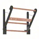 NOHrD Wall bars Club-Sport, foldout, HxWxD 230x80x13 cm, 14 bars