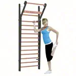 NOHrD Wall bars Club-Sport, foldout, HxWxD 230x80x13 cm, 14 bars