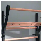 Image shows NOHrD Wall bars Club-Sport, foldout, HxWxD 230x80x13 cm, 14 bars