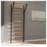 Image shows NOHrD Wall bars Club-Sport, foldout, HxWxD 230x80x13 cm, 14 bars