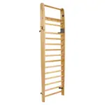 NOHrD Wall bars oak, foldout, HxWxD 230x80x13 cm, 14 bars