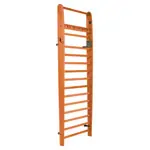NOHrD Wall bars cherry, foldout, HxWxD 230x80x13 cm, 14 bars
