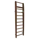 NOHrD Wall bars nut tree, foldout, HxWxD 230x80x13 cm, 10 bars