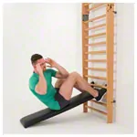 NOHrD incline bench, 136x33x10 cm, imitation leather black