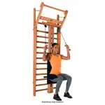 NOHrD Combi-Trainer for wall bars, cherry