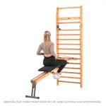 Image shows NOHrD Combi-Trainer for wall bars, cherry