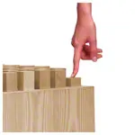 NOHrD Stool HedgeHock, Oak