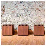 NOHrD Stool HedgeHock, Oak