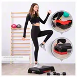 Step board, 2-way adjustable, black