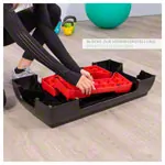 Step board, 2-way adjustable, black