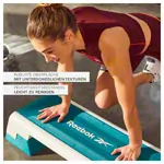 REEBOK Step professional, white-cyan