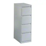 Suspension filing cabinet with 4 drawers, LxWxH 135.7x43,3x59 cm, single lane