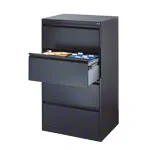 Suspension filing cabinet with 4 drawers, LxWxH 135,7x78,7x59 cm, with two lanes