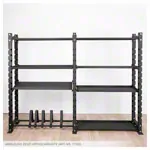 Image shows Sport-Tec Multi Storage Rack Basis, 127x43 x 175,5cm