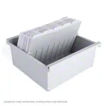 Image shows Swing tray for DIN A5 index cards (landscape orientation)