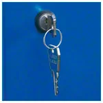 Box locker with 15 compartments, HxWxD 185x90x50 cm