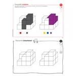 Image shows Nikitn workshop exercise cards & game templates for the Geo-Cube, 193 pages