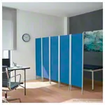 Lightweight screen 4-leaf, HxB 165x204 cm