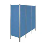 Lightweight screen 4-leaf, HxB 165x204 cm
