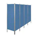 Lightweight screen 5-leaf, HxW 165x259 cm