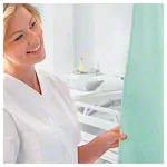 Image shows ropimex Privacy Screen BIOACTIVE 330 x 250 cm, with 25 eyelets + lead tape