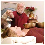 Peter Hess singing bowl large heart bowl,  22 cm, 1300 g, incl. 1 mallet