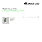 Bauerfeind Sports Outdoor Ankle Support