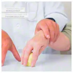 Physioflex Therapy plasticine medium, 450 g, red