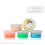 Physioflex therapy clay, set: 85 g, each 1x soft, medium, strong