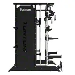 Image shows TUNTURI Platinum Full Smith/Functionaltrainer Selectorized - V-series