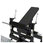Image shows TUNTURI weight station Platinum Hip Thrust, Plate loaded, V-series