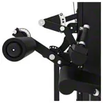 Image shows TUNTURI weight station Platinum Dual Leg Curl/Extension, V-series