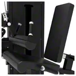 Image shows TUNTURI weight station Platinum Dual Leg Curl/Extension, V-series