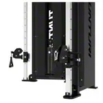 Image shows TUNTURI double-rope pulley Platinum Functional Trainer, V-series