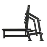 Image shows TUNTURI weight station Platinum Horizontal Bench Press, V-series