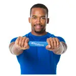 Thera-Band flexible exercise stick set of 3, incl. storage bag