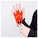 Image shows Thera-Band Hand xtrainer, lightweight, red