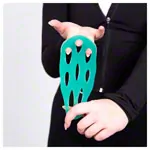 Image shows Thera-Band Hand xtrainer, medium, green