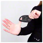 Image shows Thera-Band Hand xtrainer, extra strong, black