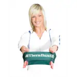 Thera-Band Loop,  26 cm, 7.6x45.5 cm, thick, green