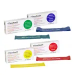 Thera-Band loop set of 4,  20 cm, 7,6x30,5 cm, each 1x yellow, red, green, blue