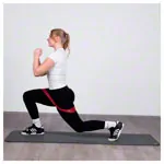 Image shows Thera-Band loop set of 4, � 29 cm, 7,6x45,5 cm, each 1x yellow, red, green, blue